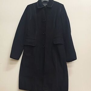 Corporate Goth Black Long Coat M euc